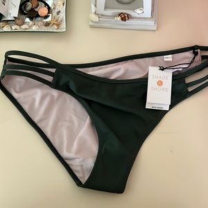 NWT army green bikini bottoms